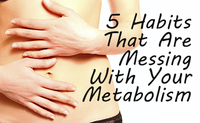 Don't sabotage yourself --- learn the biggest 5 common mistakes people make when it comes to their metabolism!  